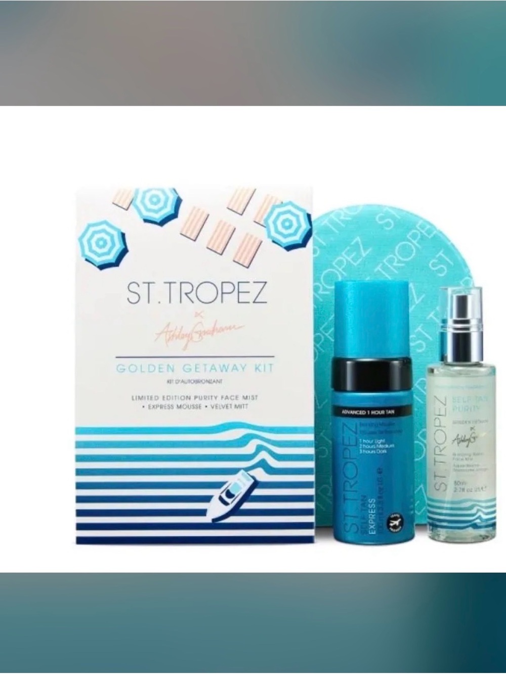 St. Tropez x Ashley Graham Golden Getaway Kit